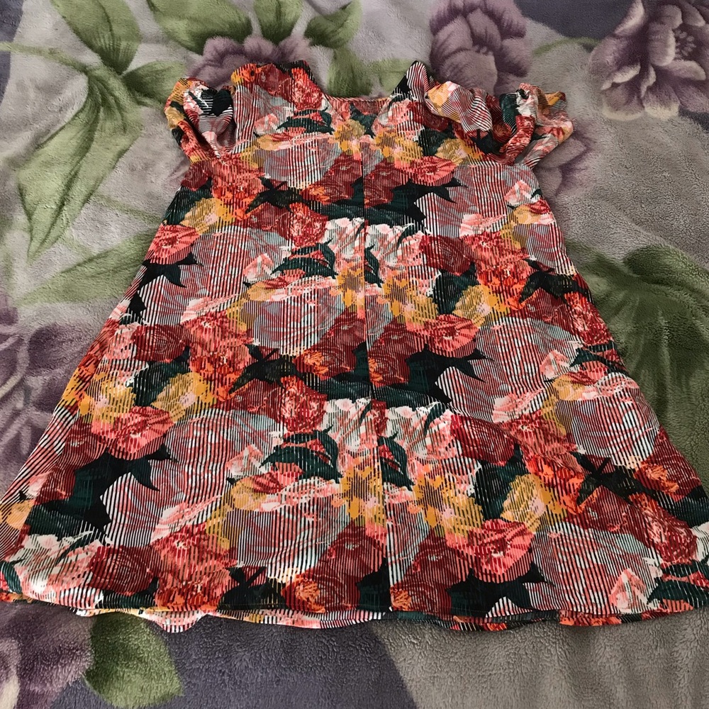 Halogen Plus Size Multicolor Mini Dress - Picture 9 of 11